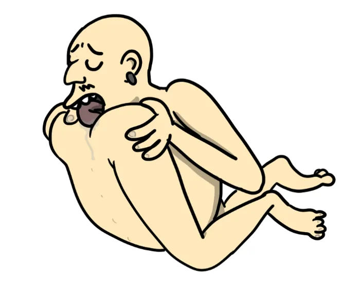 Retrato: Autochupada culo